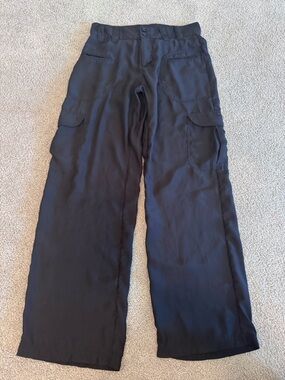 Frankies Bikinis Long Black Sweatpants Joggers Size Small